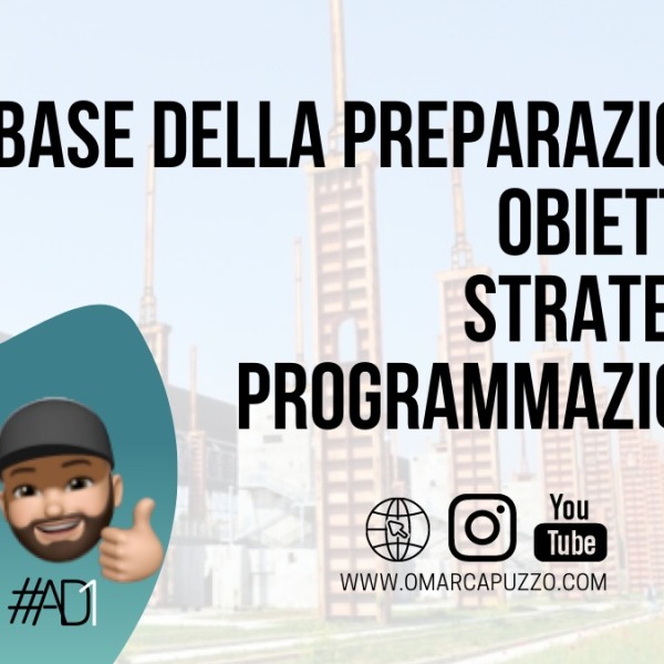 Chi è il preparatore e come scelgo le priorità da allenare: Precampionato.